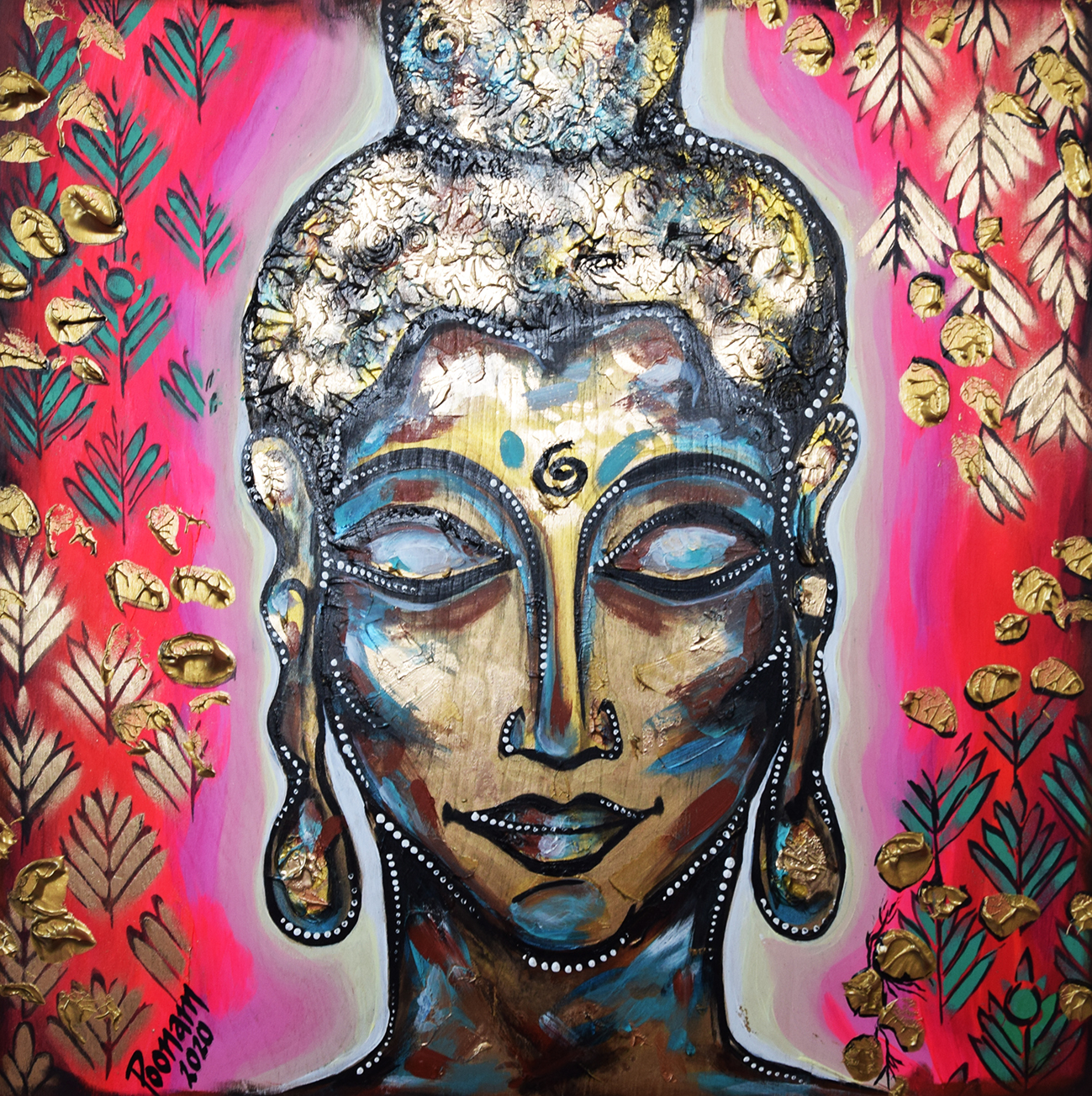 Neon Buddha